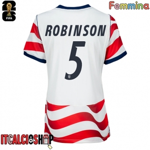 Stati Uniti Antonee Robinson #5 Prima Maglia Femmina Mondiali 2026 Manica Corta